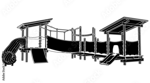 Children Playground Vector 02