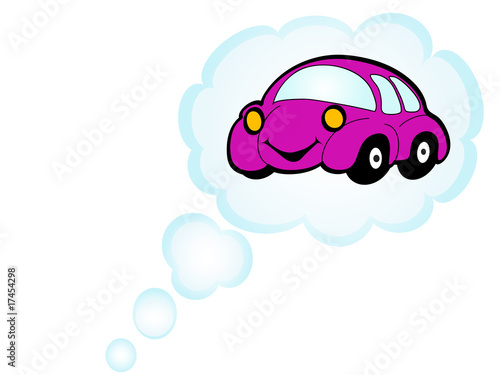 Cartoon car