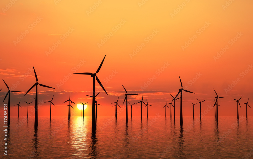 Fototapeta premium Wind farm