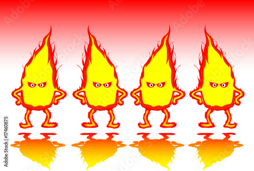 fire bad illustration