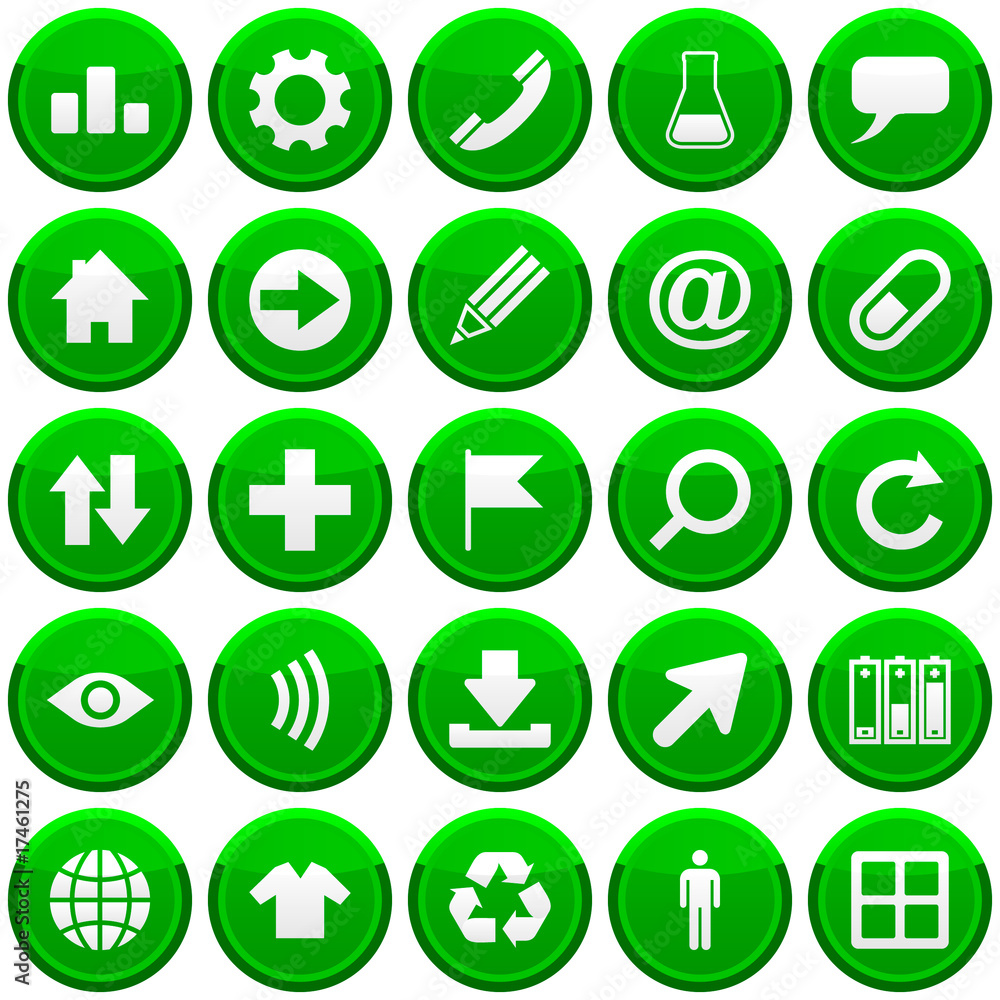 Vector beautiful icon set Vector beautiful icon set