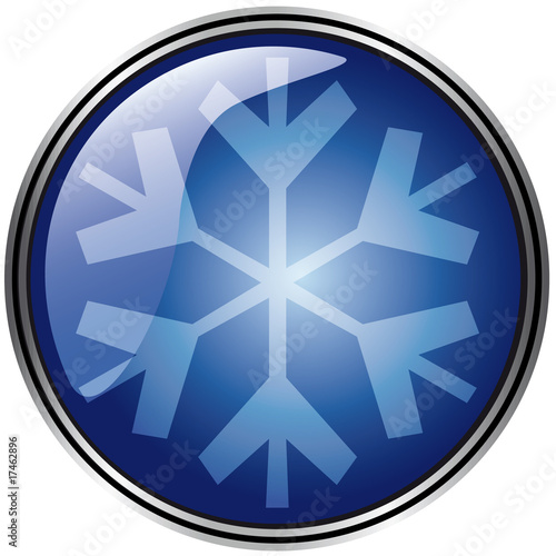 Button Schnee