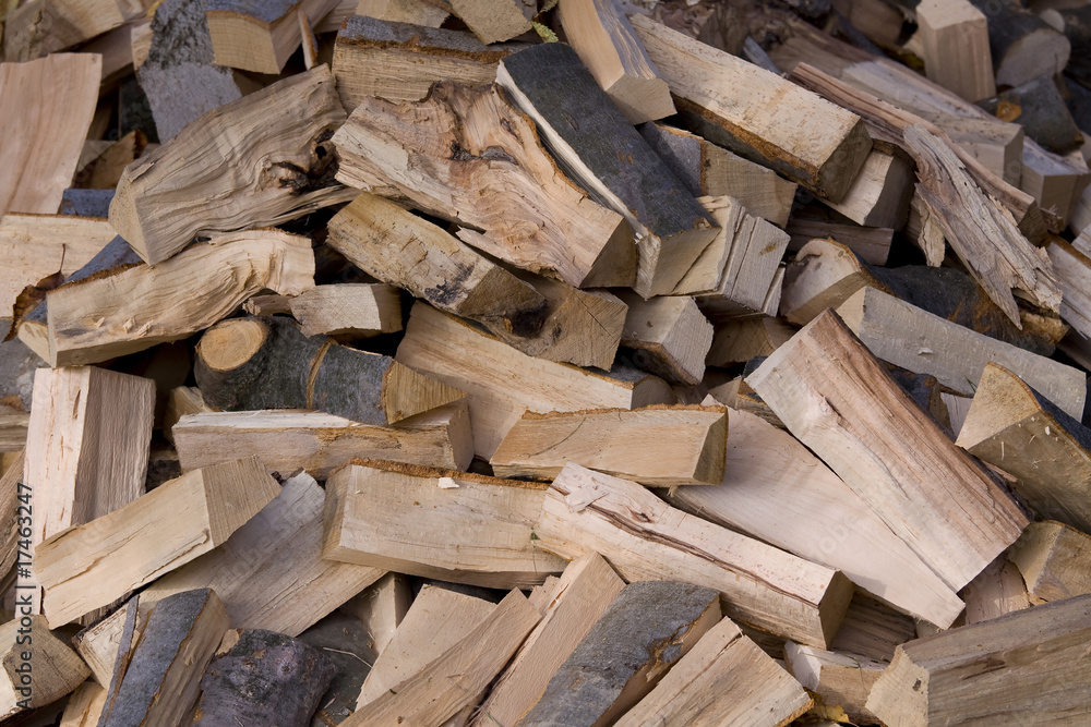 wood pile