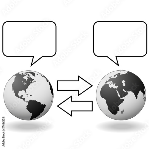 East meets West Hemispheres translation communication