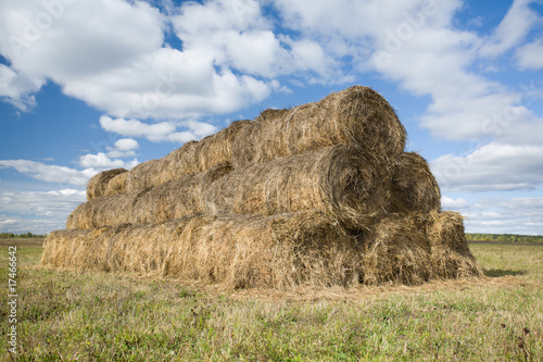 Haystack at field © Alexey Fursov