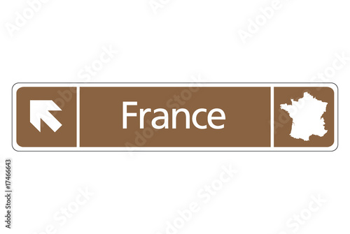 Panneau Curiosité Touristique France