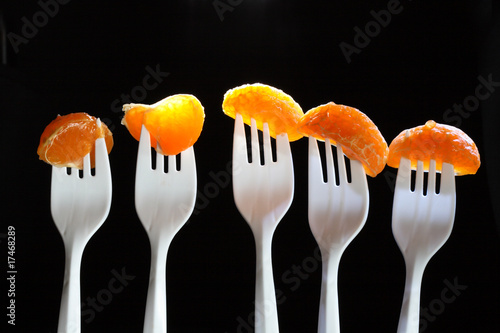 Tangerine Segments