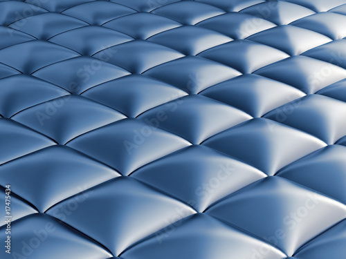 abstract smooth blue metall...
