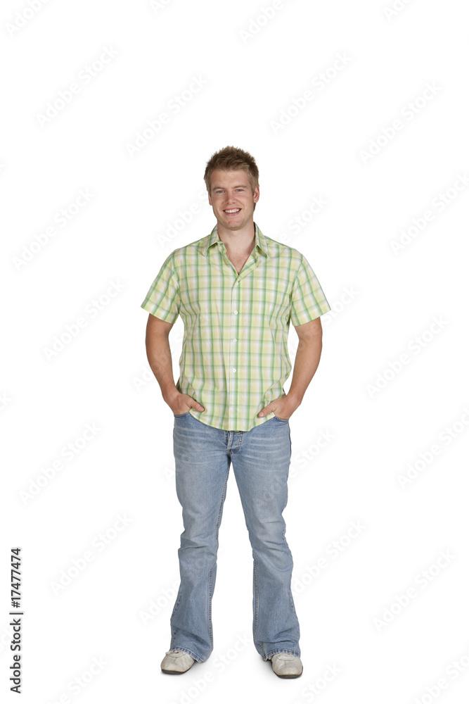 Portrait of smiling young student Portrait of smiling young student