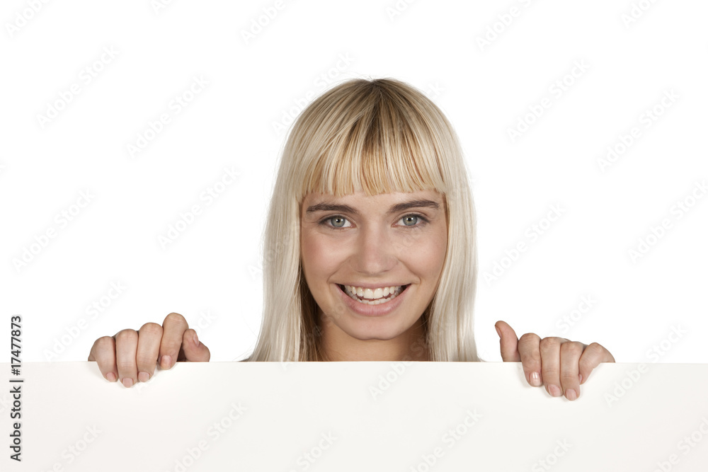 Blank sign - College Student (on white) Blank sign - College Student (on white)