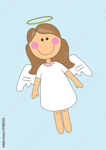 cute angel girl