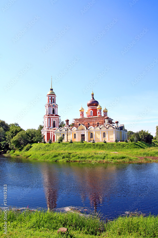 orthodox church on island