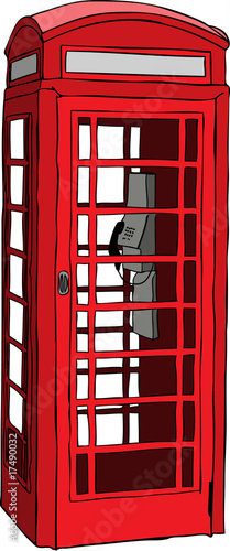 British red phone booth