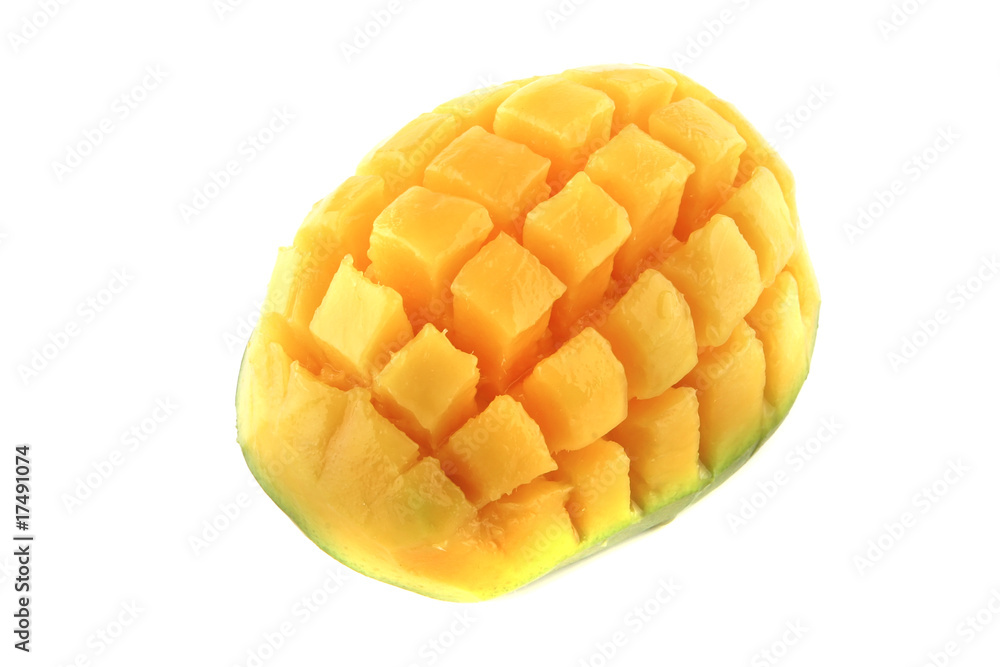 mango isolated over white mango isolated over white