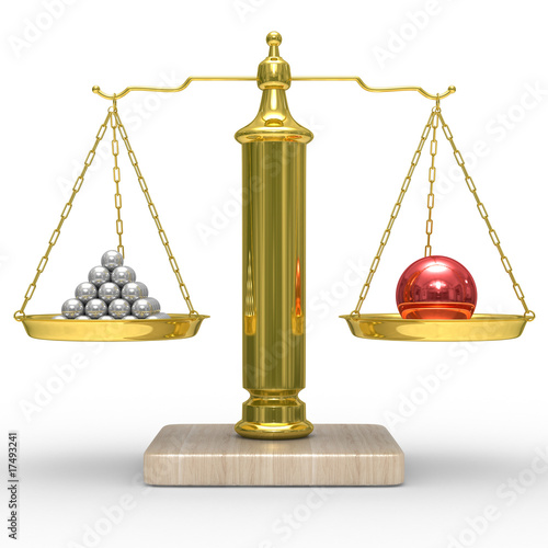 leadership concept on white...