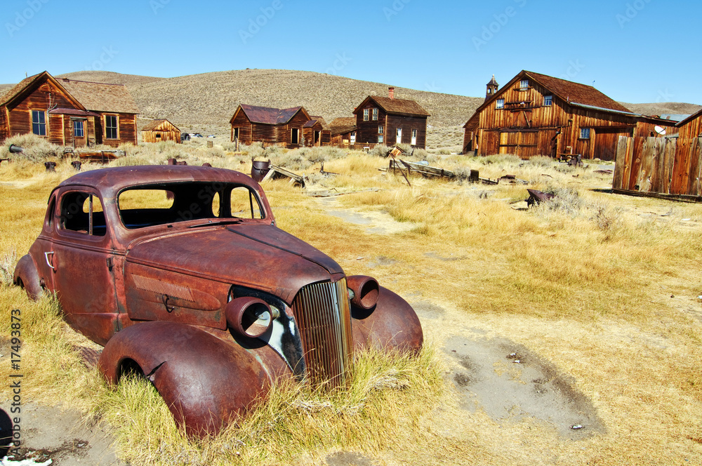 photo bodie national state park, ca, usa