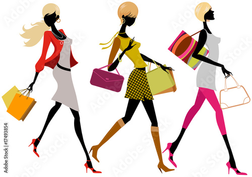 shopping girls #17493854
