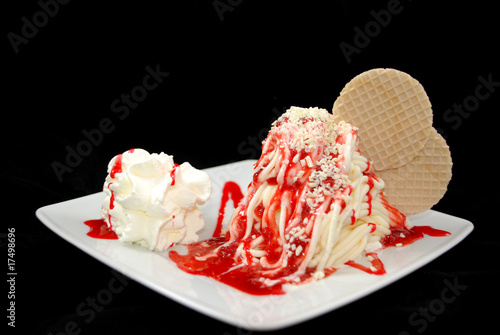Konstfotografi Spaghetti Eis