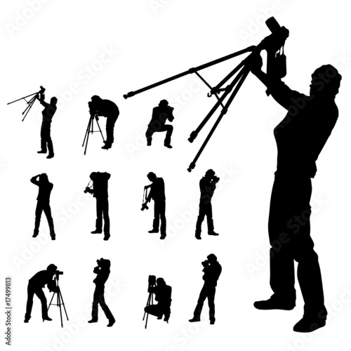 photographer silhouette
