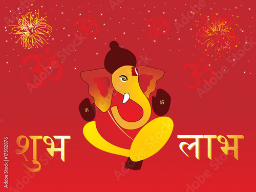 illustration for diwali