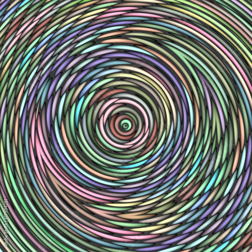 colorful swirl web pattern