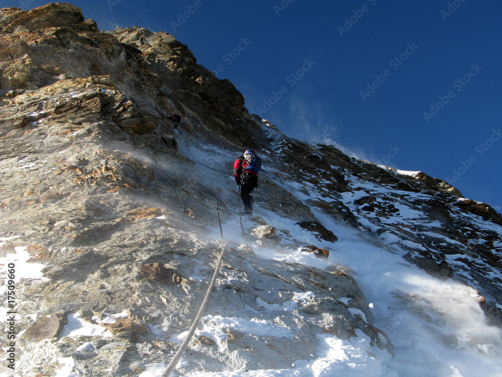 climbing