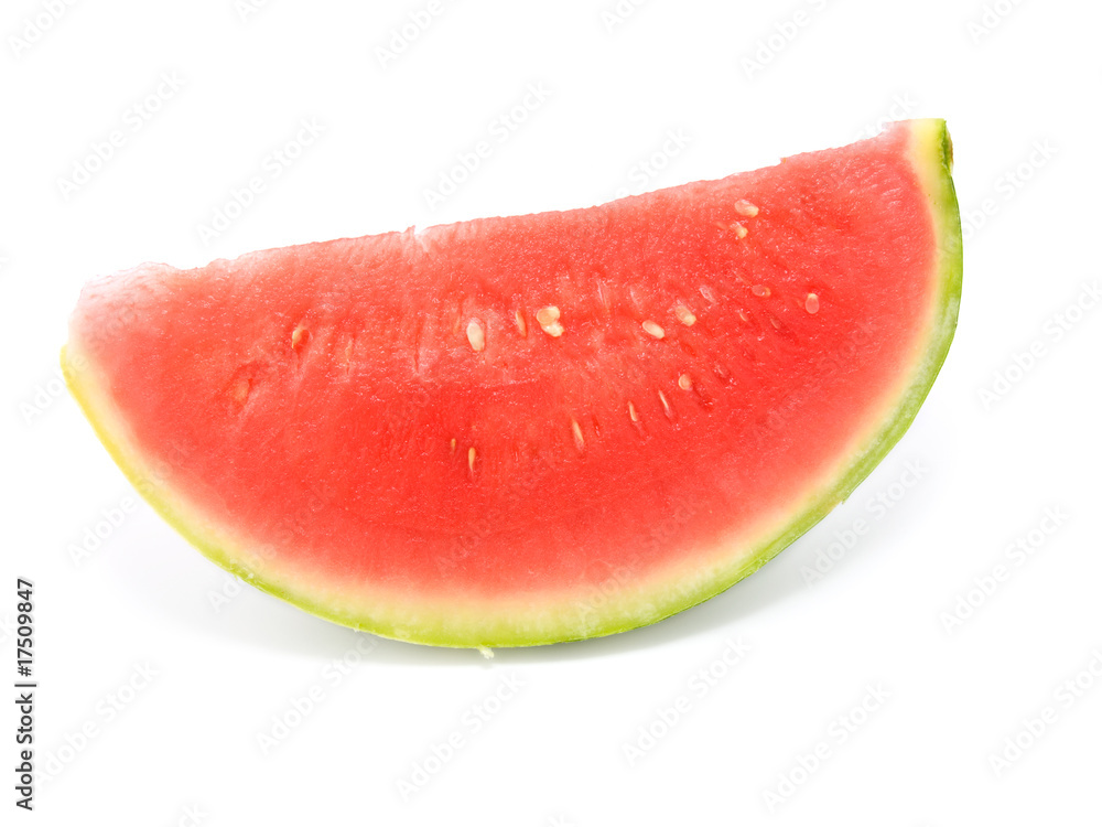 slice of water-melon on white background slice of water-melon on white background