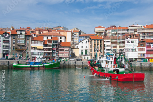 Barco en Lekeitio