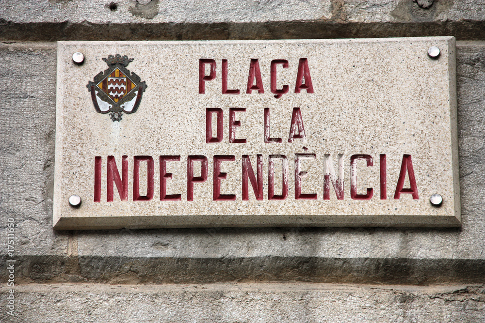 Fototapeta premium Girona square