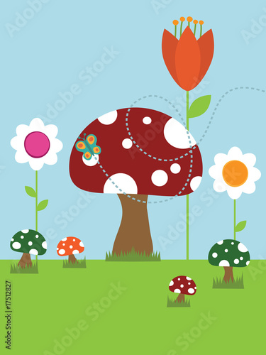 toadstool landscape