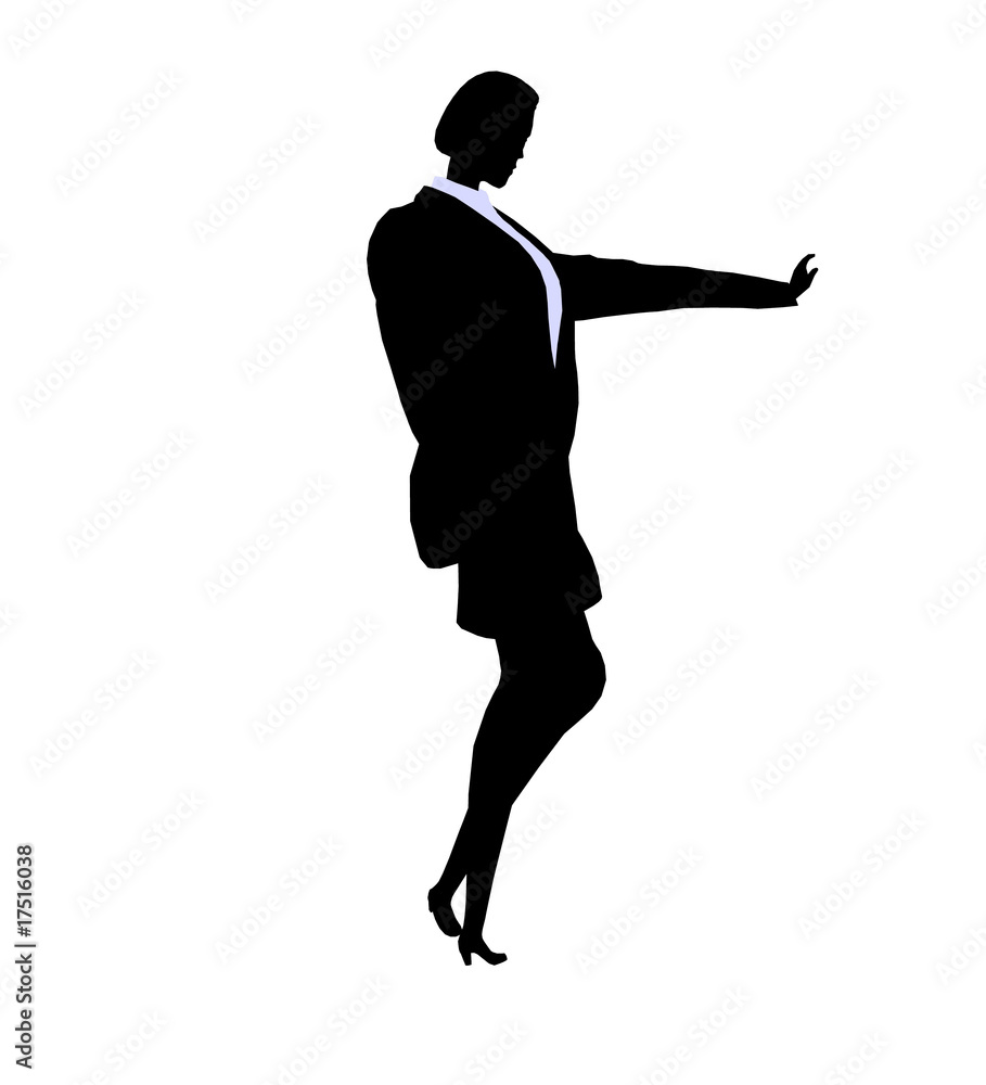 Business Office Illustration Silhouette Business Office Illustration Silhouette