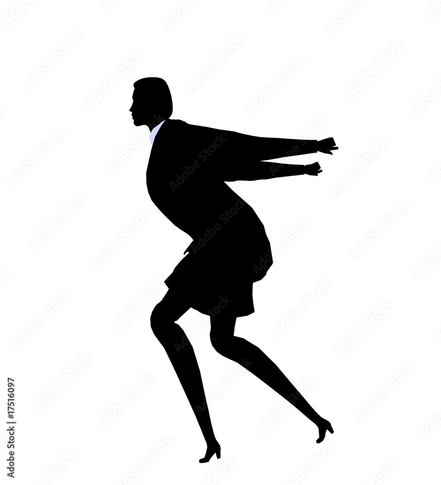 Business Office Illustration Silhouette Business Office Illustration Silhouette