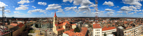 Zrenjanin Capital of Banat Region in Serbia City Panorama photo