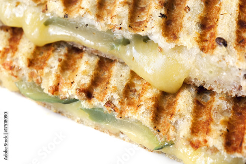 Grilled Cheese and Pickle Sandwich