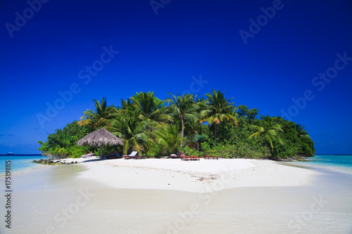 Tropical Island Paradise at Maldives