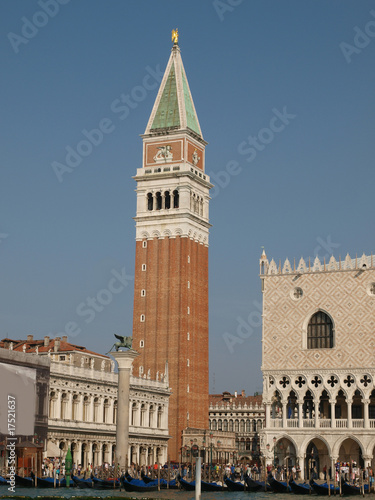 Seaview of Piazzetta San Marco and The Doge's Palace, Venice