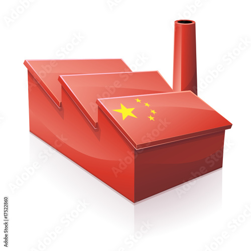 Usine chinoise (reflet)