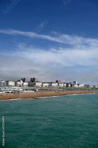Brighton Beach Coastline © chrisharvey
