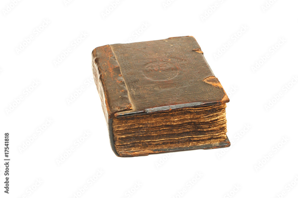 Old Book isolated on white background Old Book isolated on white background