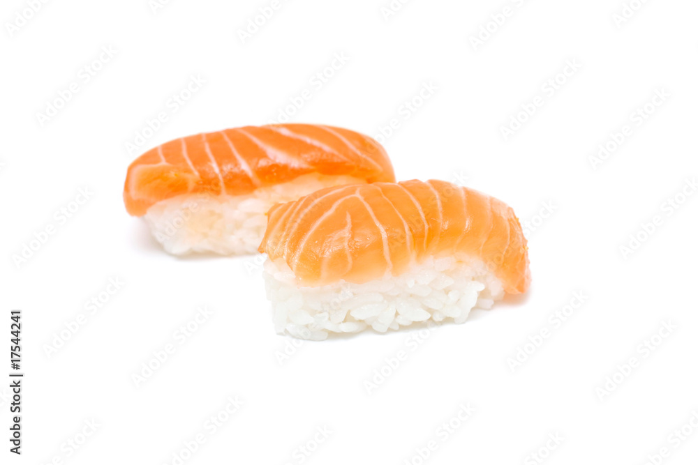 Salmon nigiri Salmon nigiri