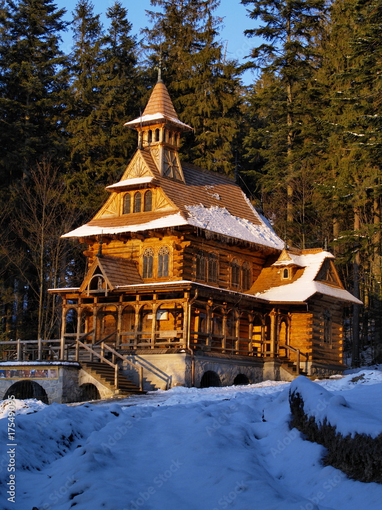 Wooden Church, Jaszczorowka near Zakopane, Poland
