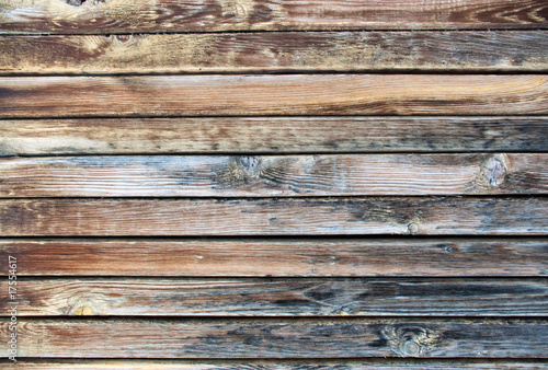 Weathered wooden plank