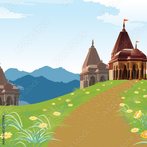 view of temple, place of worship, religion