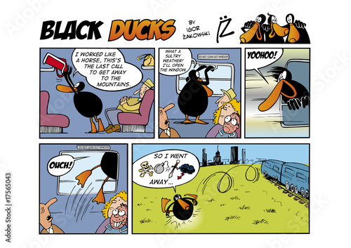 Black Ducks Comic Strip episode 30