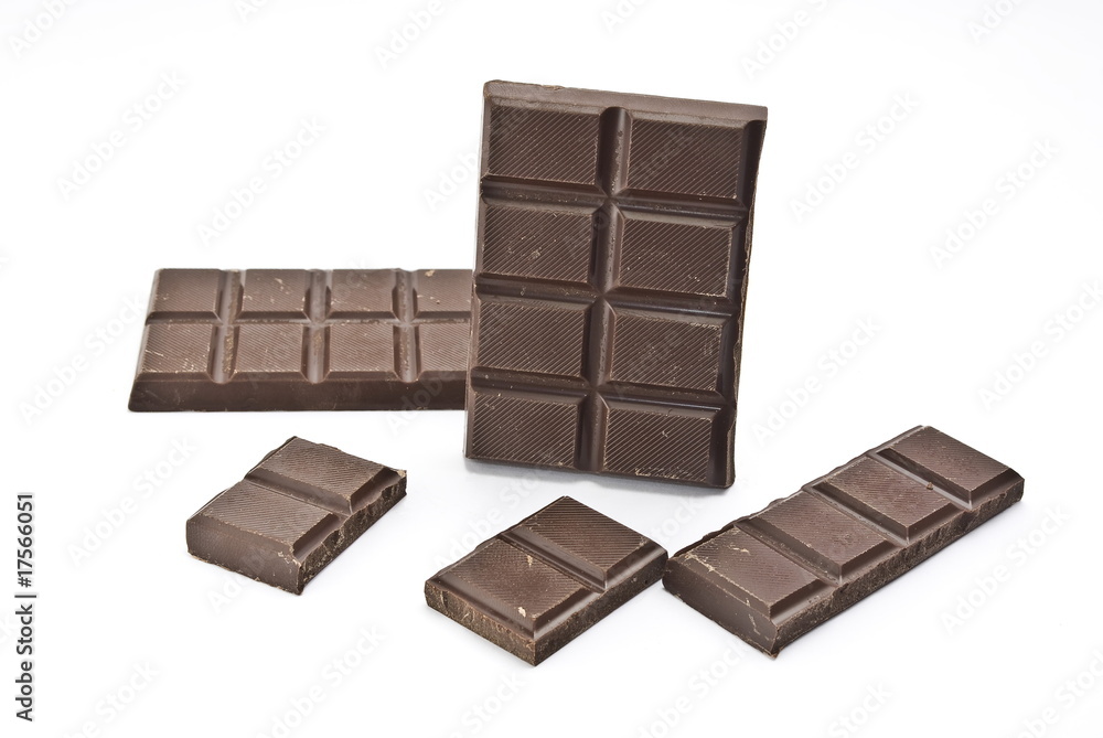 Fototapeta premium Broken chocolate