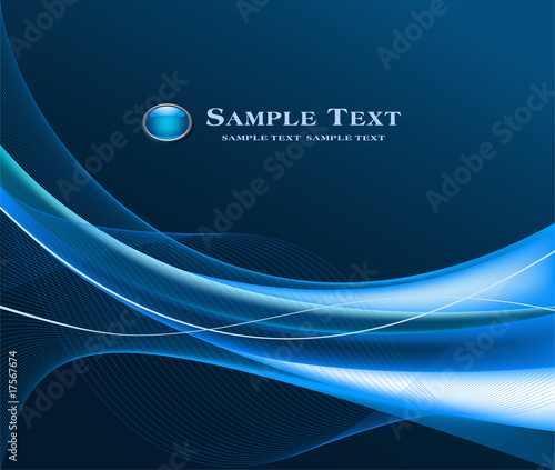 Abstract  blue  background vector