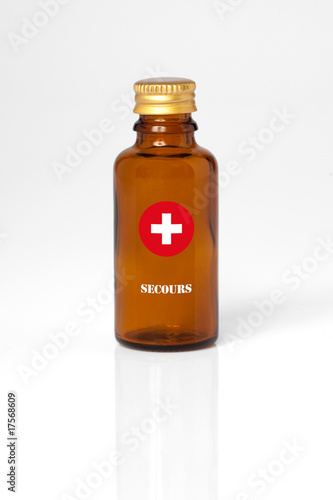 secours sirop fiole bouteille urgence antidote solutions infirme