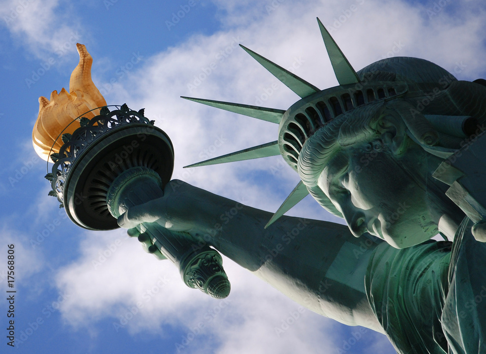 Naklejka premium The Stature Of Liberty