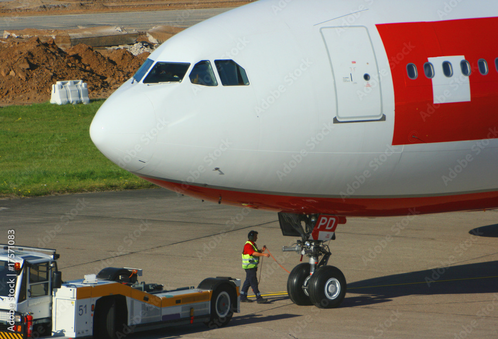 Fototapeta premium Pushback