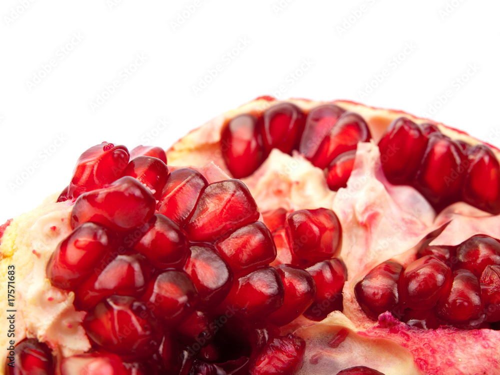 Half of pomegranate Half of pomegranate